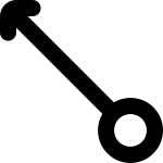 Arrow Left Up Circle 320 SVG Icon